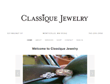 Tablet Screenshot of classiquejewelry.com